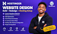 design hostinger website, redesign wordpress website, migrate hostinger horizons