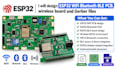 design esp32 wifi bluetooth ble pcb, wireless board and gerber files
