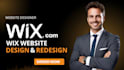 design wix website, wix website redesign, wix website development