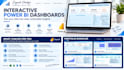 create interactive power bi dashboard data analytics python ml sql dbt