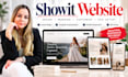 showit website, showit template, showit website redesign, showit customization