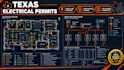 Design texas permit electrical drawings single line diagram sealed mep ...