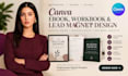 canva ebook design, workbook and lead magnet design