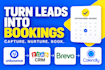 setup unbounce zoho CRM brevo calendly lead nurturing
