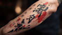 not design an average calligraphy tattoo