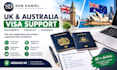 help with UK visa and australia visa application and  guidance