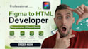 convert figma to HTML CSS, xd to HTML responsive website