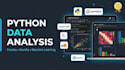 do python data analysis, pandas, numpy, matplotlib, and machine learning