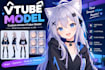 draw and rig 2d vtuber model live2d vtuber 2d anime vtuber rigging vtuber model