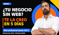 design a professional website for your local business