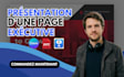 do one pager presentation, executive summary, company profile or business flyer