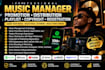 do music manager, music distribution, music promotion, artist manager