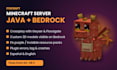 fix your minecraft server and set up java bedrock crossplay