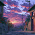 draw anime background, landscape illustrations