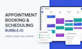 build a bubbleio appointment booking and scheduling system bubbleio website saas
