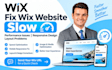 fix wix website slow performance issues responsive design layout problems