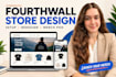 setup fourth wall store design fourthwall website, fourth wall merch pod store