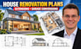 create house renovation plans, extensions, garage conversions and permit drawing