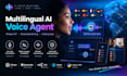 build multilingual ai voice agent whisper stt elevenlabs cloning dubbing app