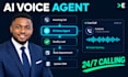 build ai voice agent and ai calling agent for cold calling