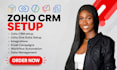setup, customize and automate zoho CRM and zoho one