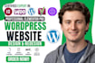 design or redesign wordpress elementor pro website and install elementor website
