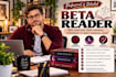beta read your dark romance, romantasy or spicy romance novel