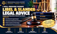 handle your libel and slander legal case