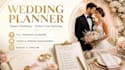 create a professional wedding planner and wedding itinerary