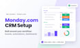 set up monday com CRM, boards, automations, dashboards and integrations