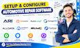 setup ari tekmetric autoleap garage360 alldata autorepair cloud mitchell 1 fix