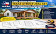 design permit texas structural set adu foundation framing deck construction plan