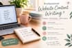 write professional arabic website content