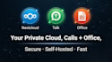 install and secure nextcloud with talk and collabora or onlyoffice