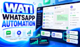 do wati setup, chatbot, whatsapp lead generation  qualification sales automation