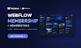 build a webflow membership website with memberstack and gated content