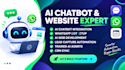 integrate ai website, ai chatbots, ai web development, ai agents, whatsapp bot