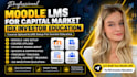 setup moodles lms for capital market idxcourse uploade investor education