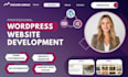 design wordpress elementor website redesign wordpress website with elementor
