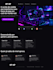 design a premium dark mode landing page in figma