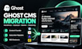 migrate wordpress substack beehiiv mailchimp to ghost cms