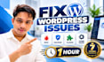 urgent fix wordpress issues, bugs, malware and plugins