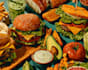 draw food pop art illustration