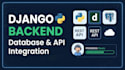 do your backend in django as a team member
