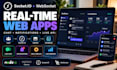 build socket io websocket real time chat notifications and live API