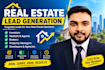 do real estate lead generation and web research