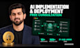 do ai implementation and ai development for your ai web, ai mobie appl business