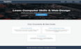 create a clean HTML and CSS website