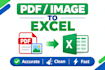 convert pdf image to excel