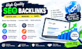 build high quality SEO backlinks